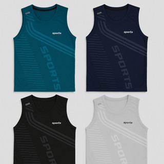 COMBO 4 ÁO SPORT SÁT NÁCH THỂ THAO NAM, ÁO BA LỖ (TANK TOP) CHẤT THUN LẠNH SIÊU MÁT