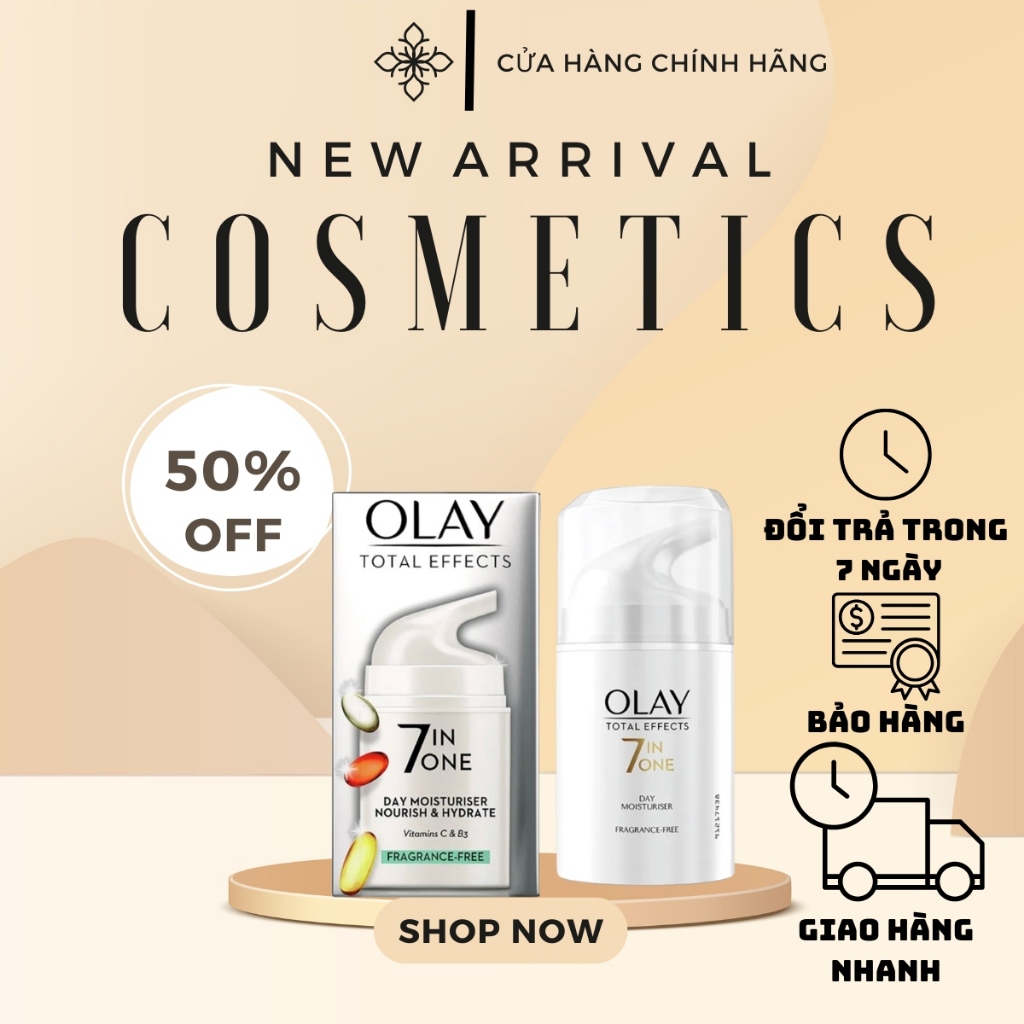 Kem Dưỡng Olay Total Effects 7 In 1 KHÔNG HƯƠNG LIỆU