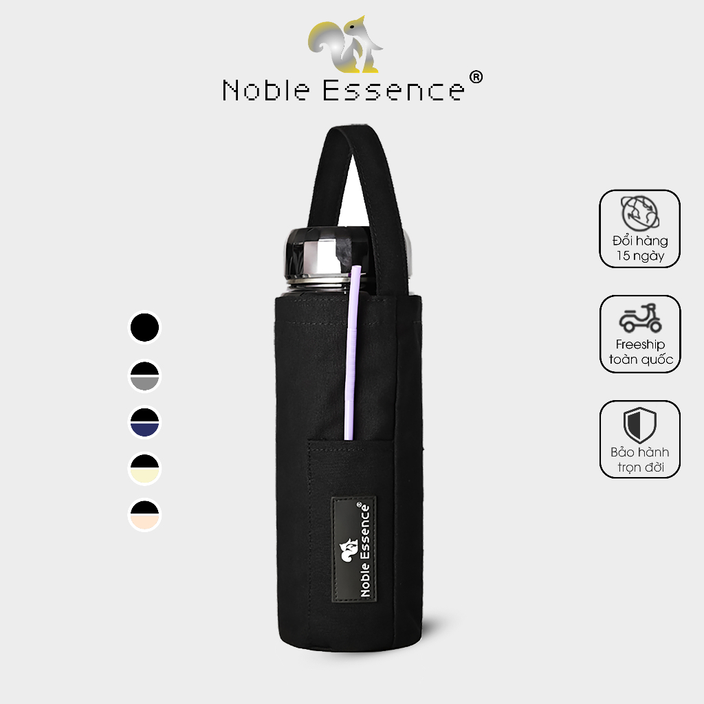 Túi đựng bình giữ nhiệt Noble Essence® Hydra Lux Bag T1 vải canvas đựng cốc, ly, bình nước dày dặn