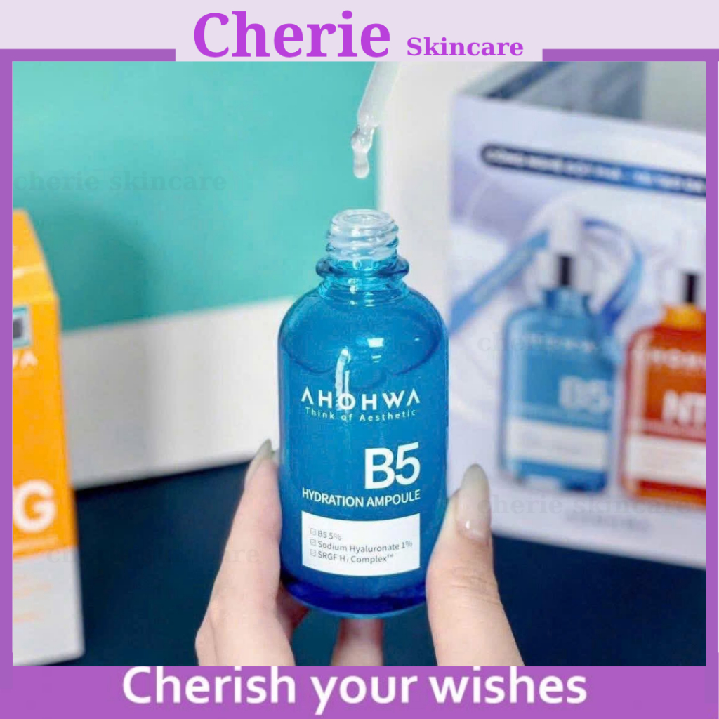 (Công ty) Serum phục hồi, dưỡng ẩm, chống lão hoá B5 Ahohwa 30ml