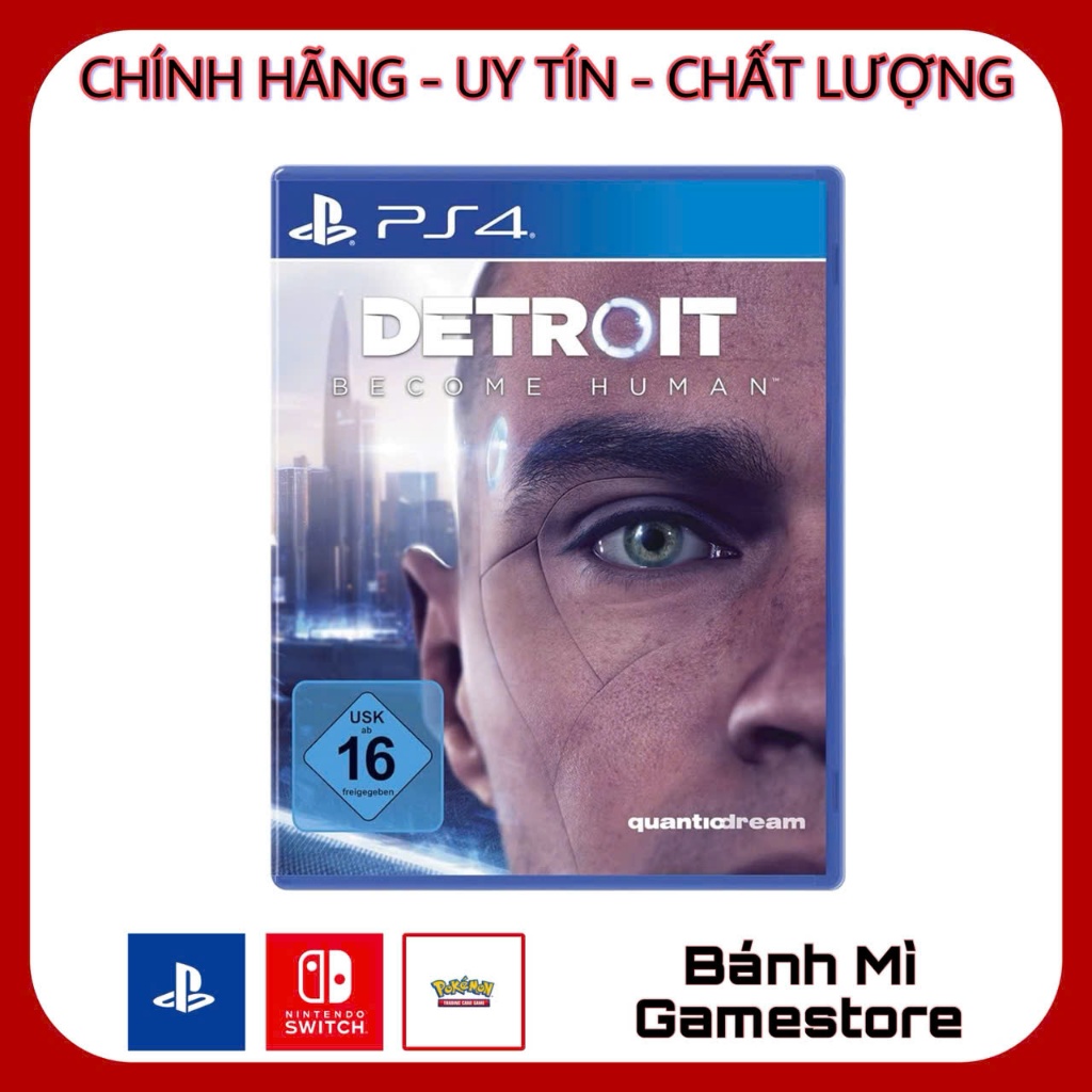 Đĩa game PS4 Detroit: Become Human