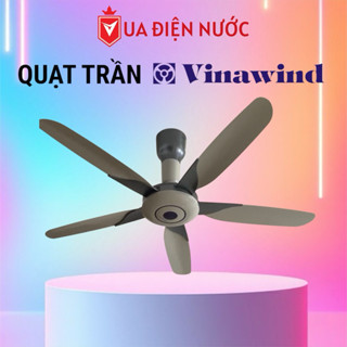 Quạt trần 5 cánh Điện cơ Thống nhất Vinawind, Có Điều Khiển - Bảo Hành Chính Hãng 12 Tháng