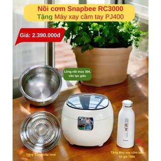  Nồi Cơm Điện Tách Đường Đa Năng Snapbee RC3000 PRO - Lòng Nồi Inox 304 - Dung Tích 3L 