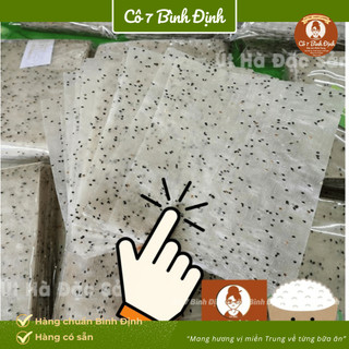  Bánh Tráng Cuốn Bình Định Mè Đen Sấp 1Kg - Đặc sản Bình Định 