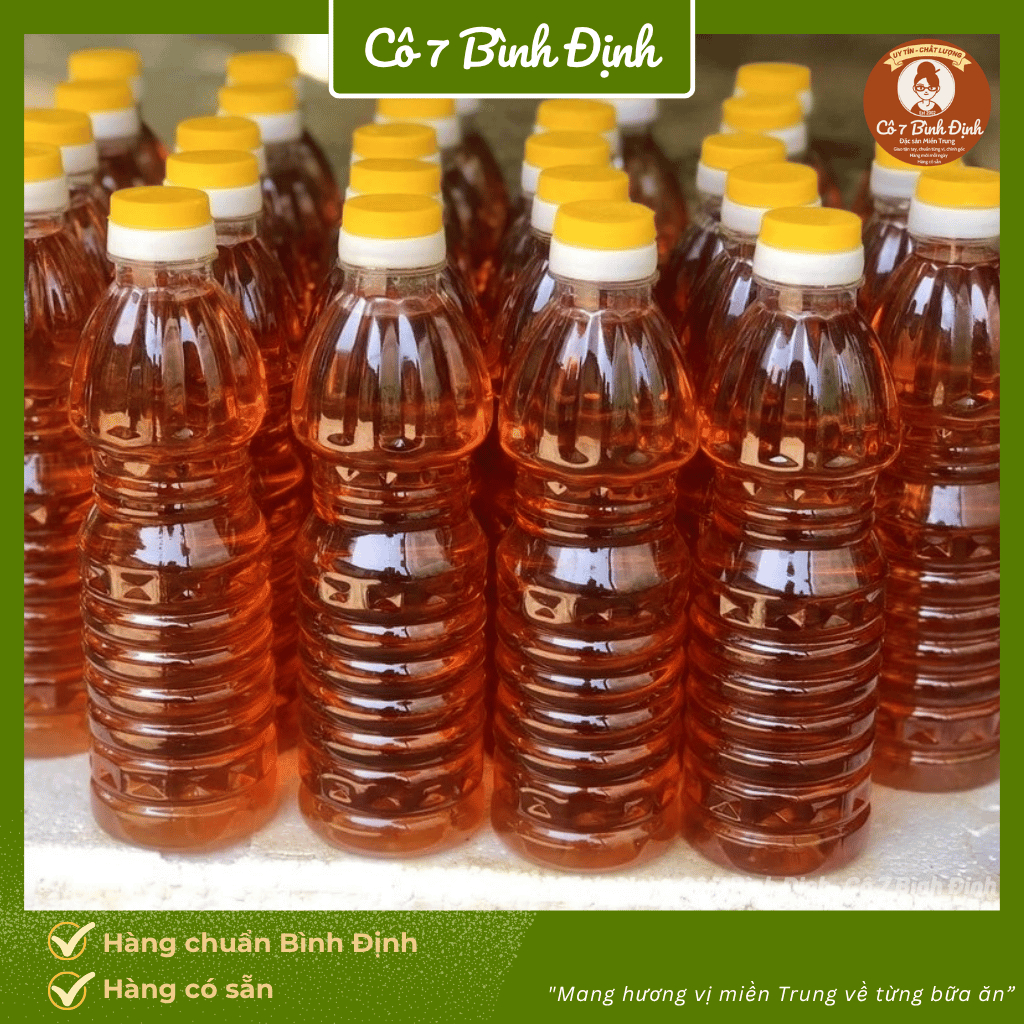 Nước mắm Tam Quan Bình Định - Nước mắm cá cơm - Đặc sản Bình Định - Nguyên chất 100%