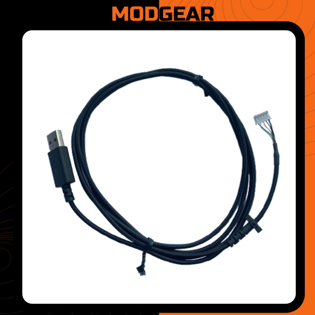 Dây cáp USB bọc dù thay thế cho Logitech G102, G103, G203, GPRO hero, G403 hero