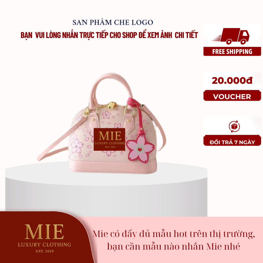 [ 𝐌𝐈𝐄 - 𝐋𝐔𝐗𝐔𝐑𝐘 𝐂𝐋𝐎𝐓𝐇𝐈𝐍𝐆 ] TÚI XÁCH ALMA  Size : 25 * 18 CM