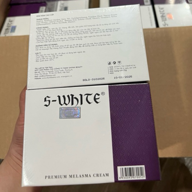 KEM NÁM CAO CẤP Swhite HSD 2028