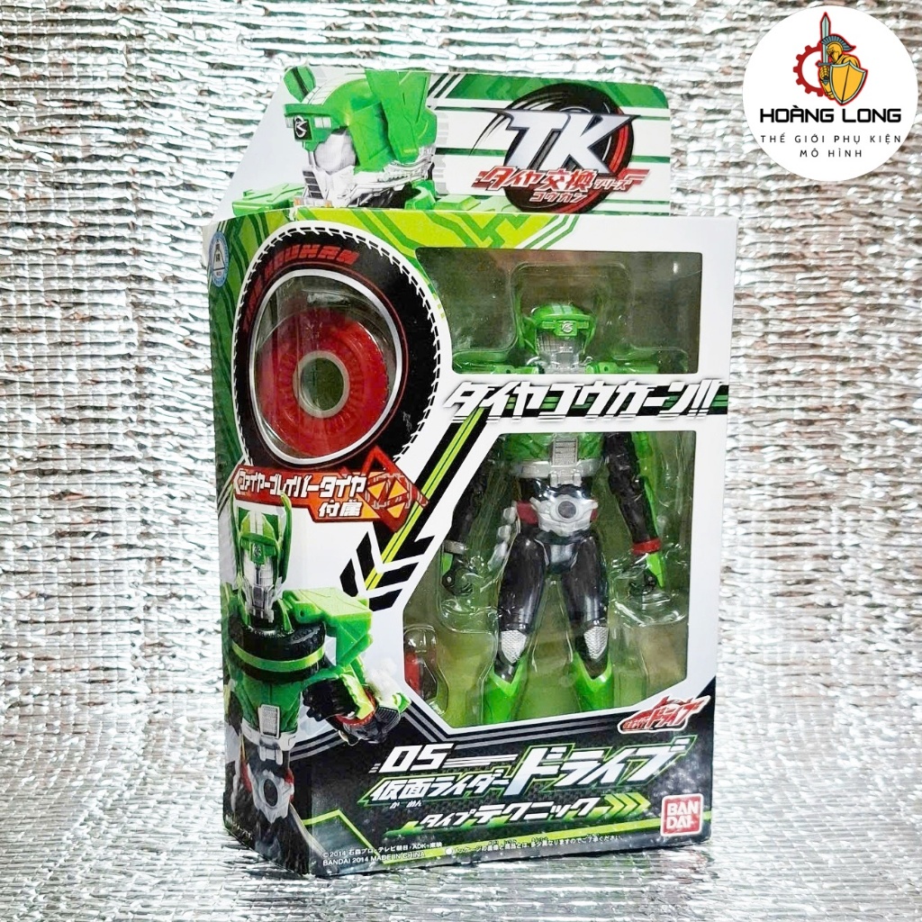 Mô hình đồ chơi Kamen Rider TK05 Kamen Rider Drive Type Technique (phụ kiện Hoàng Long)