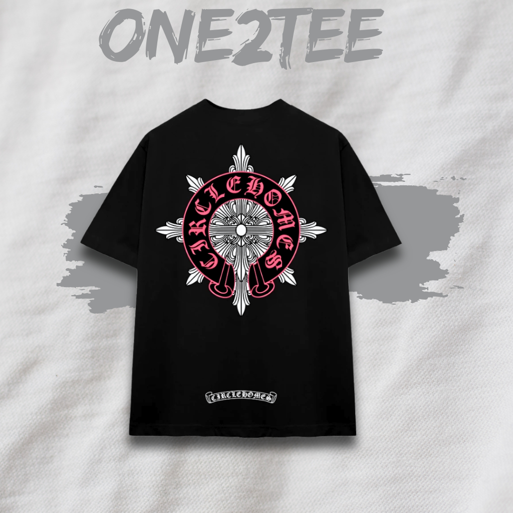 Áo thun CIRCLE - HOMES EMBLEM CIRCLE HOMES TEE SHIRT Cotton Cao Cấp Form Rộng