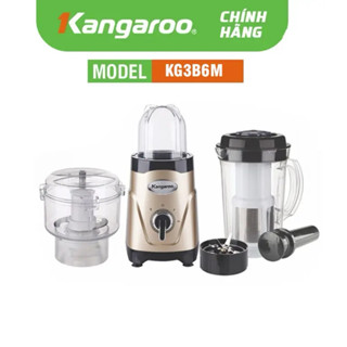 Máy xay sinh tố 3 cối đa năng Kangaroo KG3B6M