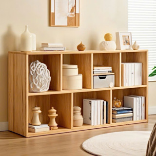  Kệ sách gỗ để sàn nhà kệ gỗ đựng đồ đa năng dễ dàng lắp ghép chất liệu gỗ MDF cao cấp chống ẩm mốc A30 