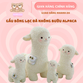  Gấu bông lạc đà không bướu alpaca dễ thương thú nhồi bông lạc đà không bướu alpaca cao cấp 