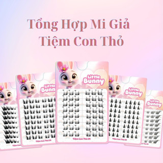 Tổng Hợp Mi Giả Tự Nhiên Douyin Các Loại - Móng Vuốt Mèo - Idol - Tai Thỏ Makeup Trang Điểm
