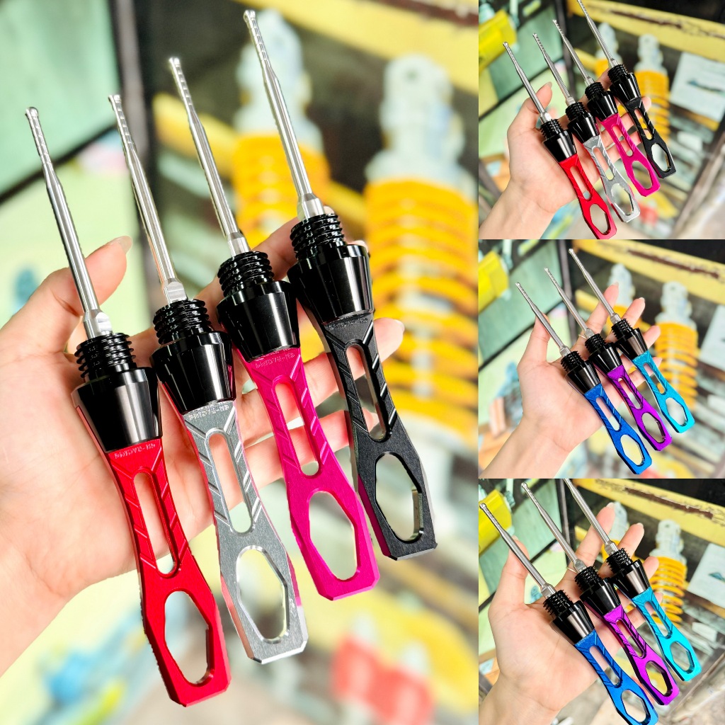 Ti thăm nhớt Cnc Ghracing cho các dòng xe honda - thăm nhớt cnc Ghracing