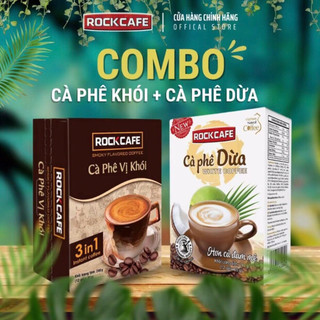 [ 24 GÓI LẺ ] CÀ PHÊ KHÓI + CÀ PHÊ DỪA