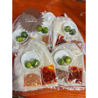 Bánh tráng ps ớt tắc chấm