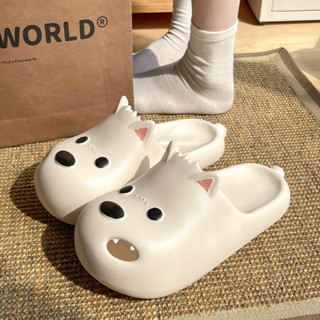 Mi Thuy Store Dép sục nam nữ nhựa eva mềm đi học đi chơi hình chú chó dễ thương