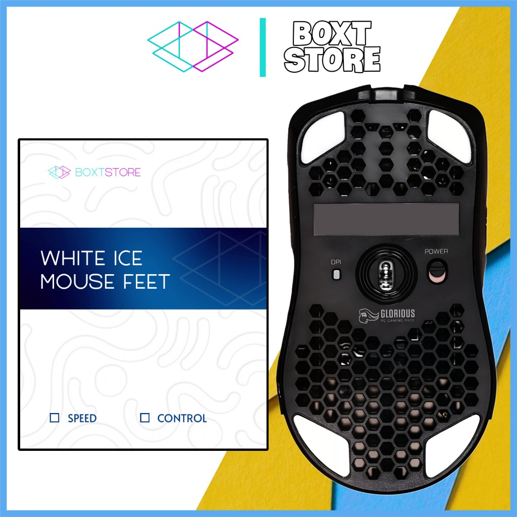 Mouse Feet PTFE WHITE ICE Cho Chuột Glorious Model O