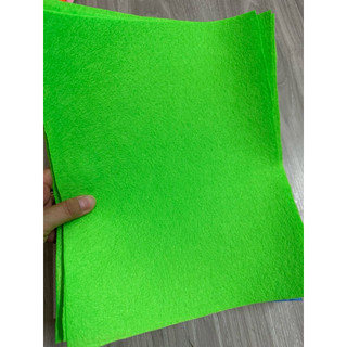 (trộn màu inbox) Set 3 tấm vải nỉ (vải dạ) kích thước 20x30 làm đồ kẹp tóc, đồ handmade