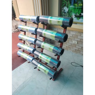 Kệ gỗ treo thảm yoga giá để thảm tập yoga chất liệu gỗ tự nhiên dày dặn chắc chắn 