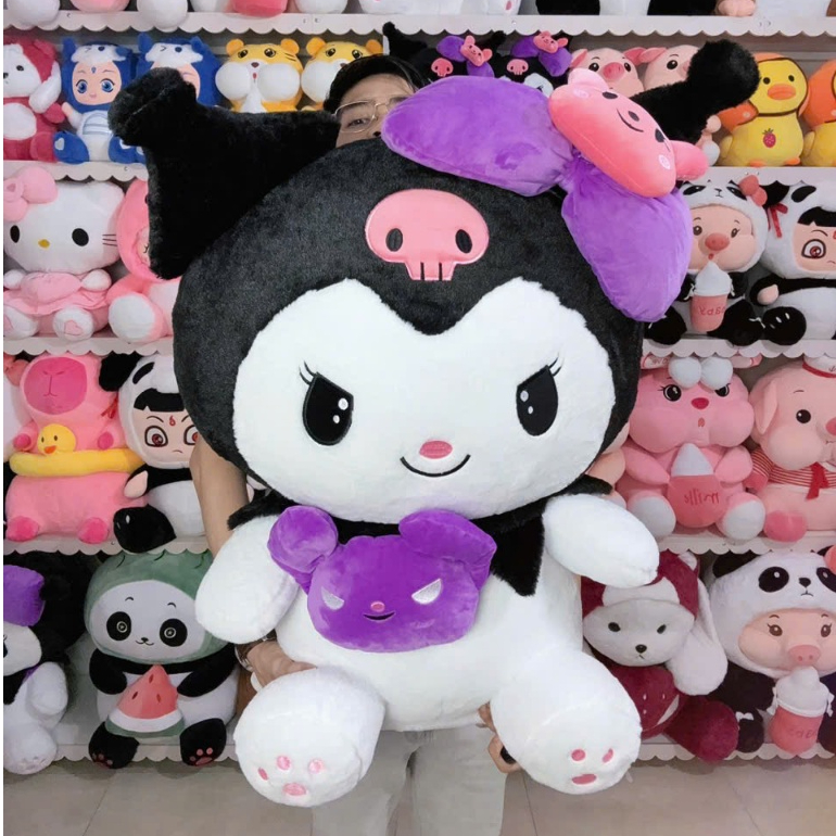 Gấu Bông Kuromi Thú Nhồi Bông Kuromi Siêu Hot