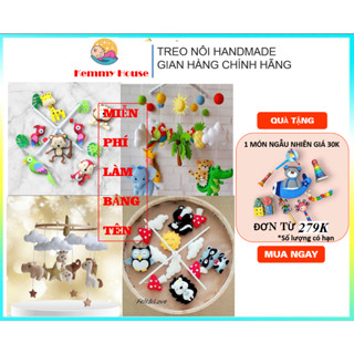 TOP 50 mẫu đồ chơi treo nôi, cũi, xe đẩy handmade  kích thích thị giác cho bé