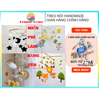 TOP 40 mẫu đồ chơi màu sắc may thủ công treo nôi, cũi, xe đẩy kích thích thị giác cho bé