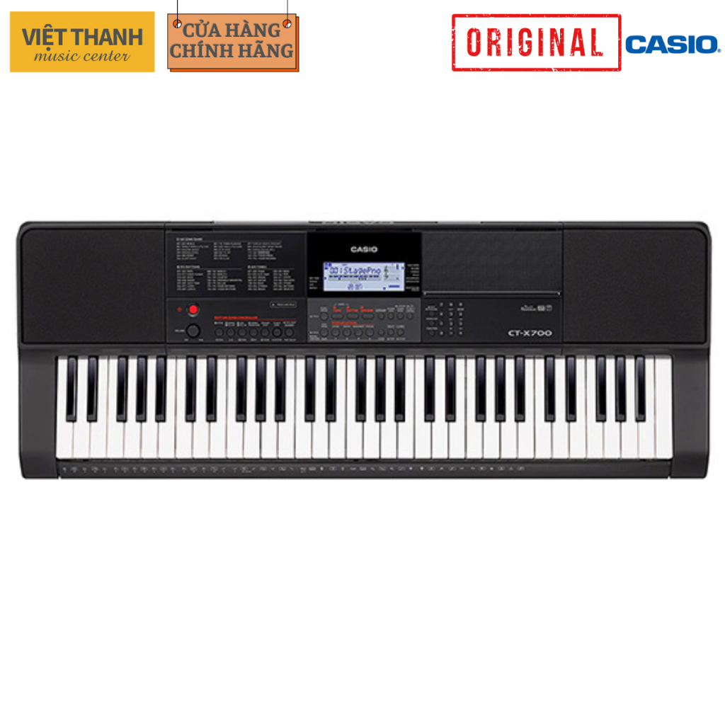 Đàn Organ casio CTX-700 - đàn organ di động 61 Phím - Casio Keyboard CTX700