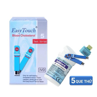 Que thử mỡ Easy Touch GCU- lọ 5 que- thử mỡ máy 3in1