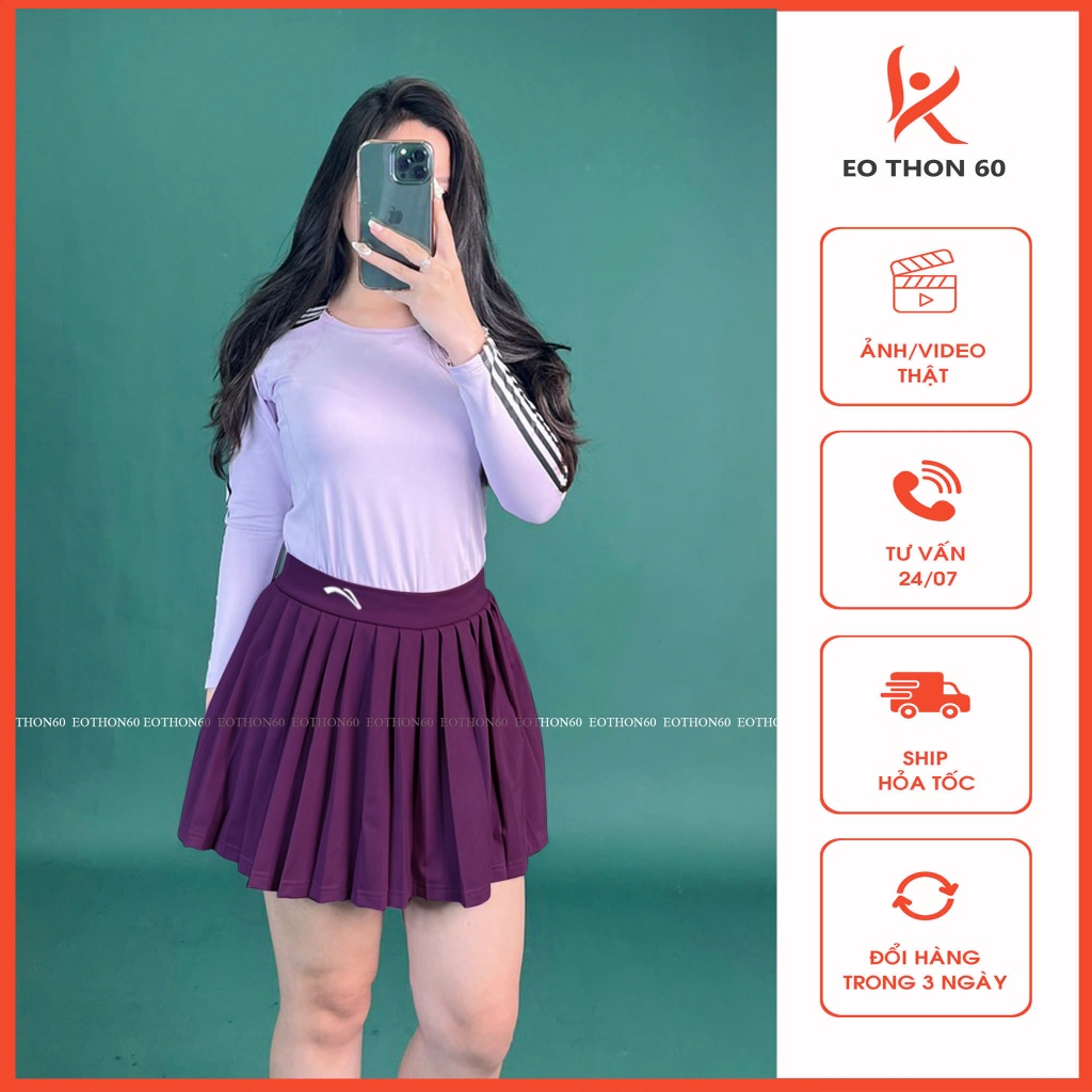 Áo das tay dài ,chân váy anling mẫu mới [hình thật shop chụp] Eothon60