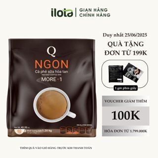 Cà phê sữa NGON Trần Quang hoà tan 3 in 1 uống liền 60 gói