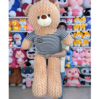 Gấu Bông Teddy Khổ Vải 1M6 Cao 1M4 Thú Nhồi Bông Teddy
