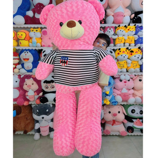 Gấu Bông Teddy Khổ Vải 1M6 Cao 1M4 Thú Nhồi Bông Teddy