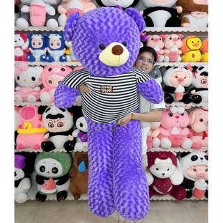 Gấu Bông Teddy Khổ Vải 1M6 Cao 1M4 Thú Nhồi Bông Teddy