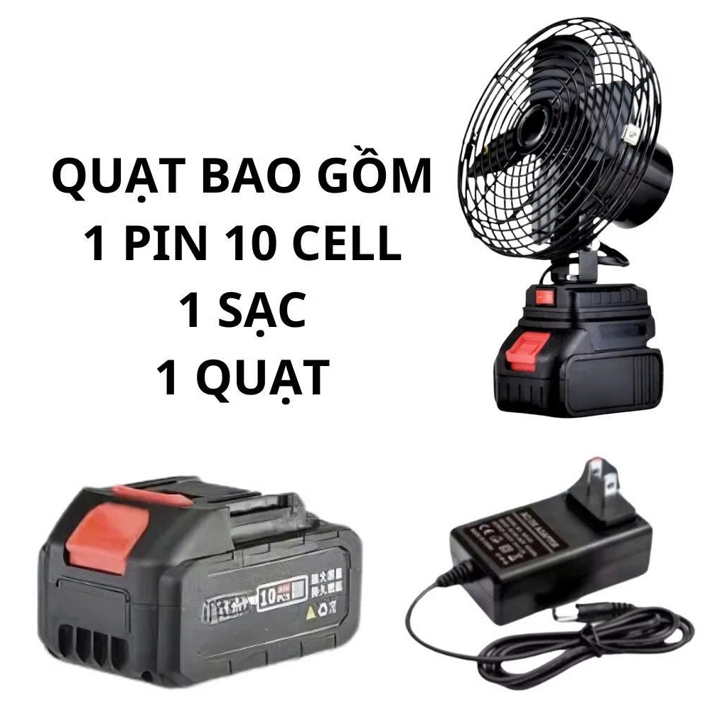 Quạt Tích Điện Để Bàn DIDOOGLT - Quạt Tích Điện Lồng Sắt 2 Cấp Độ Gió Sử Dụng Liên Tục Nhiều Giờ | BigBuy360 - bigbuy360.vn