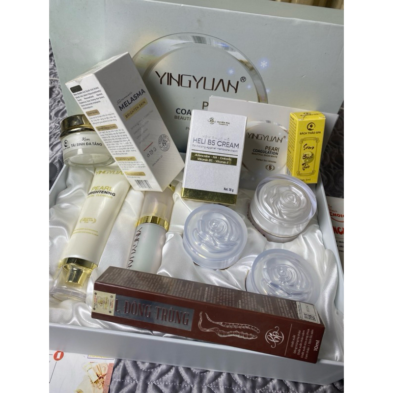 Kem chăm sóc da YINGYUAN –  nội địa, dưỡng ẩm và làm sáng da