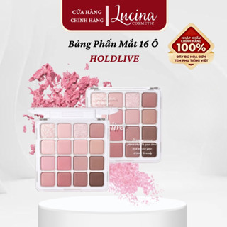 Bảng Phấn Mắt HOLD LIVE 16 Ô Sunset Magic HL716 BOWSTORE Tone Màu Đa Dạng Mịn Lì Lâu Trôi