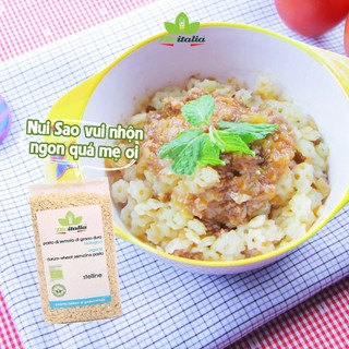 Nui sao hữu cơ Bioitalia cho bé ăn dặm từ 6 tháng