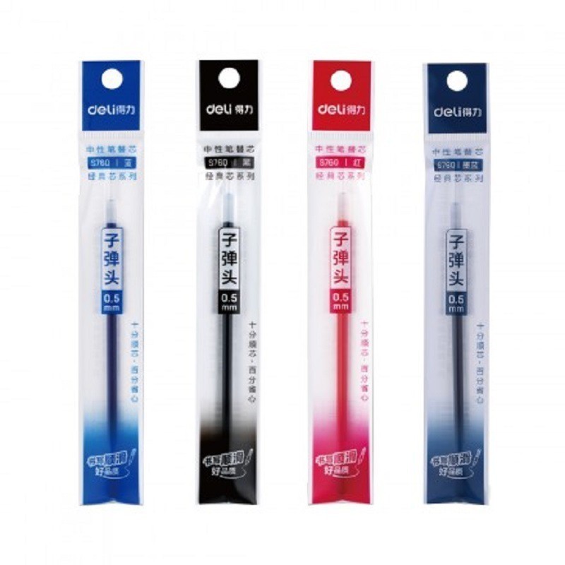 Ruột bút Deli S760 phù hợp cho bút Deli 6600es, S108