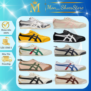 Giày Onitsuka Tiger Mexico 66 White/Black mẫu mới hot trend năm 2024 đủ size 36>44 full Box