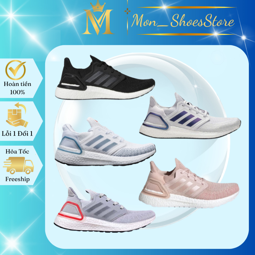 Giày AD ultra boost 6.0, giày chạy bộ nam nữ đế êm đủ phối màu, Hỗ trợ đổi size, kiểm tra hàng