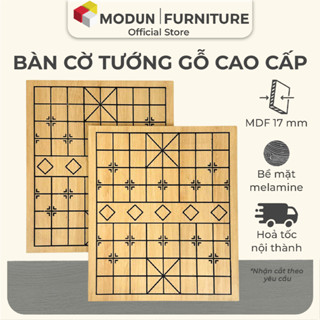  Bàn cờ tướng  không bao gồm con cờ  bằng gỗ mdf chống ẩm Modun dày 17mm cao cấp không cong vênh 