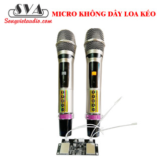 BỘ MICRO LOA KÉO, AMPLI CÓ BLUETOOTH UGX21 - CẶP