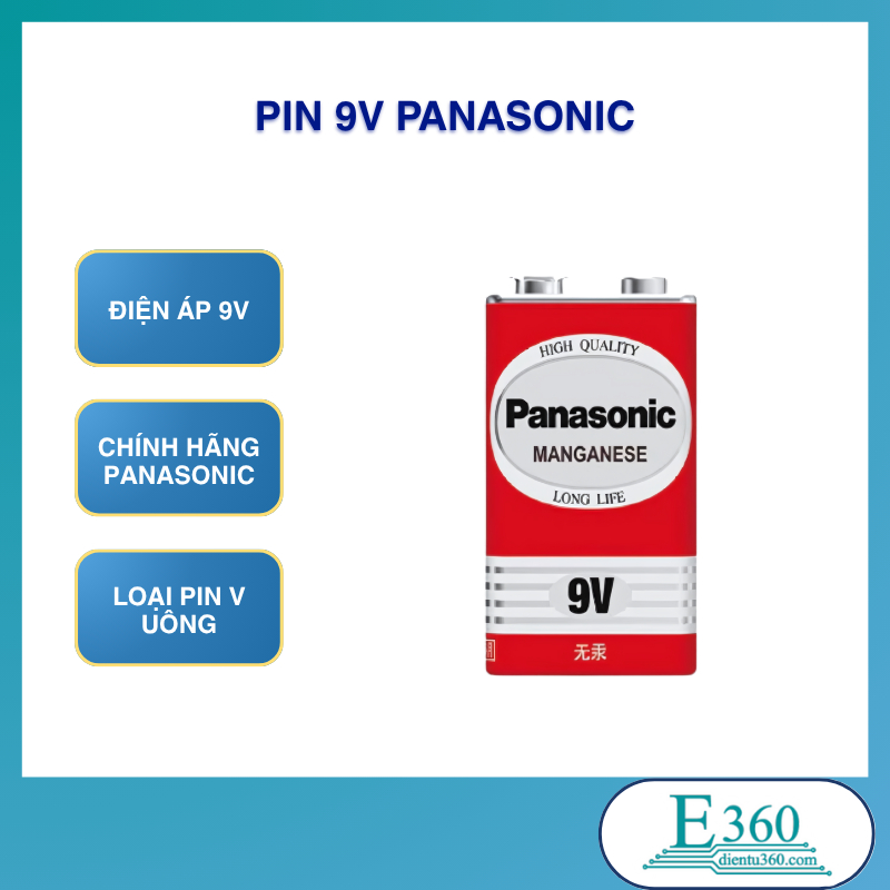 Pin 9v Panasonic