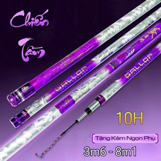 Cần Câu Tay Chiến Tầm 10H – Đối Trọng Săn Hàng, Vòng Chống Nổ, Tải 3kg_ TH