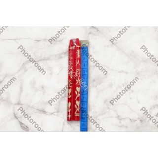 Đèn cầy đỏ decal chữ thắp sáng nghi lễ cúng