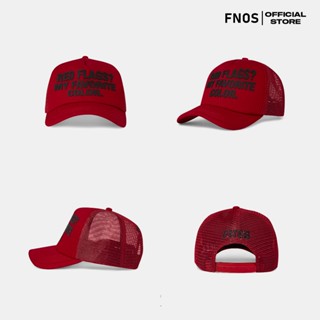 FNOS l NÓN " FNOS " TRUCKER HAT - RED - HW12