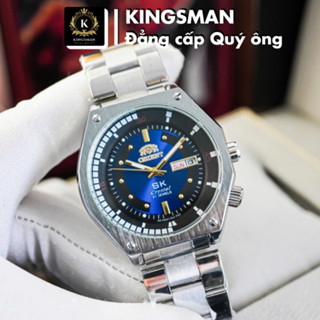 Đồng hồ cơ nam tự động ORT SK automatic dây dây thép đặc máy Nhật mặt size 41mm, Đồng hồ cho người trung niên