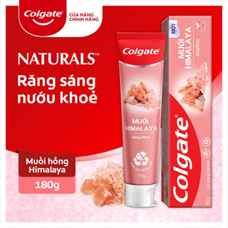 Kem Đánh Răng Colgate Muối Hồng Himalaya Từ Thiên Nhiên Cho Răng Chắc Khỏe  180g